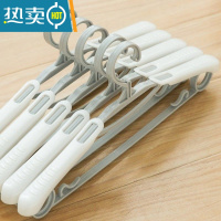 敬平晾衣架宽肩家用衣挂衣服撑子阳台栏杆上的加长可伸缩成人防滑