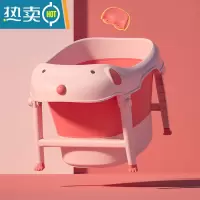 敬平加厚宝宝洗澡桶婴儿童泡澡桶折叠沐浴桶小孩浴缸浴盆可坐家用冬天