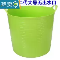 敬平大号大人儿童可坐浴桶宝宝沐浴桶塑料桶软胶洗澡浴盆沐浴盆泡澡桶