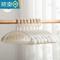 敬平衣架家用挂衣架子服装店专用晒衣服撑子大衣无肩痕衣撑防滑防肩角