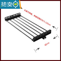 敬平顶天立地晾衣架落地卧室内衣帽挂衣架家用免打孔阳台伸缩杆晒衣架 托盘晾衣杆