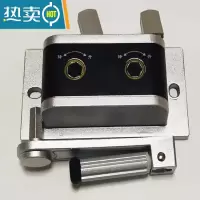 敬平通用手摇器维修配件升降晾衣架升降器双杆晒衣架免打孔手摇器摇把 银色相机孔距11厘米.送螺丝晾衣杆