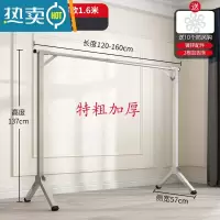 敬平晾衣架落地折叠室内家用阳台卧室凉伸缩单杆式室凉晒被子器 [店长推荐]特粗加厚不锈钢款单杆1.6米[可伸晾衣杆