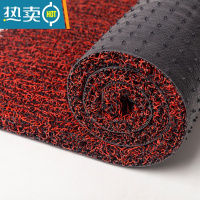 敬平加厚丝圈地垫可裁剪家用进门脚垫子入户门大门口塑料防滑防水地毯防滑垫