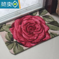 敬平加厚毯子地垫地毯吸水防滑垫子卫生间玄关进门垫脚垫家用