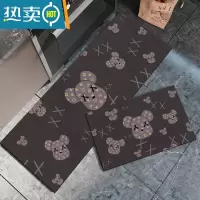 敬平厨房专用地垫吸油防滑垫加厚轻奢家用门口耐脏吸水软硅藻泥脚垫子