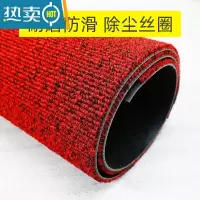 敬平进门薄硬丝圈地垫家用酒店门口防滑耐磨脚垫入户门除尘地毯可裁剪防滑垫
