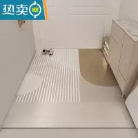 敬平侘寂风入户门地垫可裁剪防滑皮革地毯进门垫家用玄关可擦免洗脚垫防滑垫