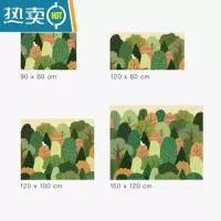 敬平 小树可裁剪丝圈入户门地垫进门口脚垫家用玄关定制防滑地毯防滑垫