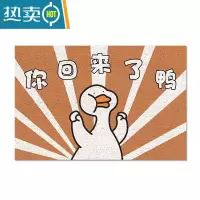 敬平卡通进门地垫入户门垫丝圈防滑刮泥脚垫玄关门厅防滑地毯大门口垫防滑垫