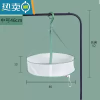 敬平晒衣篮晾衣网衣服平铺网兜家用晾袜子器晒毛衣防变形专用晾衣架 绿边中号单层(直径46cm)