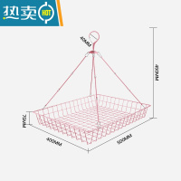 敬平晾衣架多夹子晒衣篮网晾衣架毛衣内衣防变形平铺凉晒袜子隐私器 单层玫瑰金色/不锈钢/