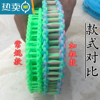 敬平加粗晾衣绳晒被子绳户外室外多功能晾被子晒衣服凉衣挂衣绳子器 绿色5米常规款+炫彩5米加粗款各1