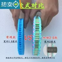 敬平尼龙塑料晒衣绳家用晒衣物室外户外便携式晾衣绳挂钩晾衣架挂链子 加粗2.0版 随机色两条(共20米) 每条1绳子