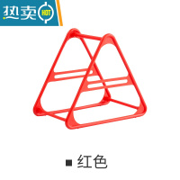 敬平衣架收纳器阳台免打孔 家用整理架空间衣挂桌面放晾衣架夹架子 红色 收藏加购优先发货 1个衣夹