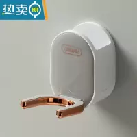 敬平吹风机置物架免打孔卫生间浴室厕所电吹风挂架风筒放置收纳支架子 轻奢灰[可绕线设计 吹风机通用]浴室置物架