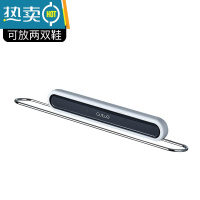 敬平浴室拖鞋架免打孔卫生间墙壁挂式厕所鞋子收纳器壁挂墙上置物架 经典黑 长款[优选不锈钢 折叠省空间]浴室置物架