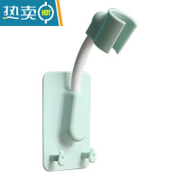 敬平卫生间用品大全浴室壁挂式免打孔洗手间收纳架厕所器花洒置物架 绿色浴室置物架