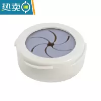 敬平圆形创意毛巾架免打孔收纳挂钩抹布塞挂架洗碗巾夹擦手巾置物架 灰白4个装浴室置物架