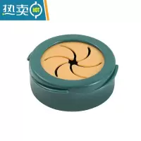 敬平圆形创意毛巾架免打孔收纳挂钩抹布塞挂架洗碗巾夹擦手巾置物架 墨绿4个装浴室置物架
