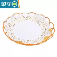敬平网红镂空花底纸吸油纸烤箱空气炸锅烘焙餐厅水果 8.5英寸圆形花底纸[150张] 直径21.6cm烘焙纸