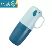 敬平旅行洗漱杯牙杯用品便携式刷牙学生套装儿童宿舍漱口女牙刷收纳盒 蓝色