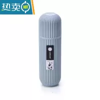 敬平漱口刷牙杯洗漱杯子牙刷家用套装牙缸口杯旅行便携牙具牙膏收纳盒 北欧蓝小号