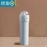 敬平创意洗漱杯旅行牙刷牙膏收纳盒学生宿舍卡通可爱情侣便携式牙桶 蓝色