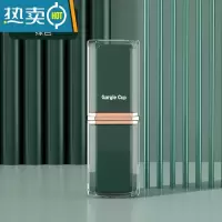 敬平旅行便携式漱口杯高颜值情侣ins风轻奢高端家庭洗漱杯牙膏牙刷盒 旅行[墨绿]家庭四口杯