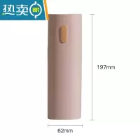 敬平简约北欧旅行牙具套装洗漱用品便携式牙膏牙刷收纳盒多功能漱口杯 大号牙刷盒-粉色洗漱杯