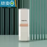 敬平旅行便携式漱口杯高颜值情侣ins风轻奢高端家庭洗漱杯牙膏牙刷盒 旅行[瓷白]家庭四口杯