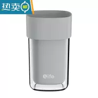 敬平小巧牙具杯便携式旅行装牙刷盒学生宿舍洗漱杯子女情侣牙筒漱口杯 ❤北欧灰