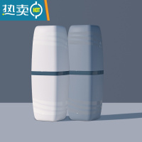 敬平学生寝室漱口杯带盖子牙刷牙膏用品专用杯子便携式洗漱套装宿舍遬 灰色+白色洗漱杯