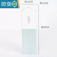 敬平简约漱口杯家用旅行白色洗漱杯创意牙桶牙刷塑料牙具盒便携式套装 小房子蓝色