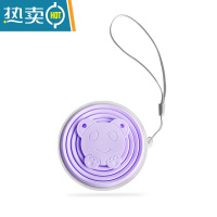 敬平折叠水杯户外旅行压缩便携式可装沸水伸缩迷你收缩硅胶杯漱口杯子 浅紫色洗漱杯