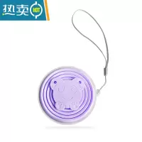 敬平折叠水杯户外旅行压缩便携式可装沸水伸缩迷你收缩硅胶杯漱口杯子 浅紫色洗漱杯