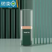 敬平旅行便携式漱口杯高颜值情侣ins风轻奢高端家庭洗漱杯牙膏牙刷盒 旅行[轻奢款/墨绿](拆分三口杯)