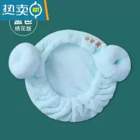 敬平儿童干发帽吸水速干女童可爱公主韩国洗头宝宝浴帽婴儿包头巾 儿童款—浅蓝色
