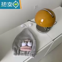 敬平馨帮帮杂货铺2021新款洗头干发帽吸水速干干发巾可爱干发帽女 灰色