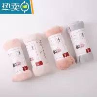 敬平干发巾速干毛巾加厚吸水包头巾柔软擦头发干发帽 两个装(颜色随机)