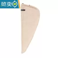 敬平干发帽女吸水速干包头巾网红秋冬长发浴帽2条装 菠萝格单层奶咖