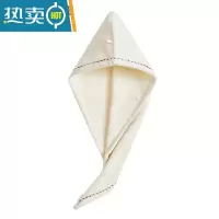 敬平干发帽女超吸水速干成人浴帽包头巾洗擦头毛巾干发巾 YM008黄色