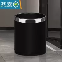 敬平垃圾桶家用双层欧式创意大容量厨房客厅卧室卫生间办公室轻奢
