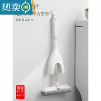 敬平小拖把吸水胶棉2021新款卫生间家用浴室迷你海绵拖把头对折式