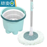 敬平懒人旋转拖把拖地器家用自动免手洗甩干桶手压木地板拖布桶墩布