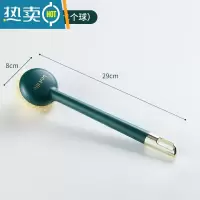 敬平锅刷刷碗洗锅家用洗碗刷子不伤锅纳米清洁球长柄厨房用品 墨绿长柄(含1球)