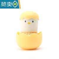 敬平刷锅器洗锅洗碗刷子家用厨房不粘锅不伤锅清洁工具钢丝球 黄色-蛋壳锅刷-不伤锅具