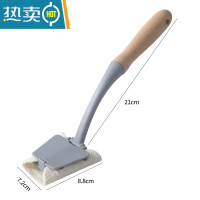 敬平丝瓜络洗锅刷长柄刷锅厨房刷锅器洗碗刷子刷锅刷清洁刷子 丝瓜络锅刷[灰色]