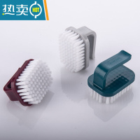 敬平新款洗菜小刷子洗衣刷子家用硬毛刷子水果刷子果蔬清洁刷鞋刷子 三色混搭(洗菜+洗果+洗衣物)