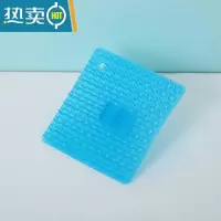 敬平果蔬清洁刷可弯曲清洗蔬菜器土豆水果指套多功能厨房缝隙小刷子 黄色正方形[2个装]